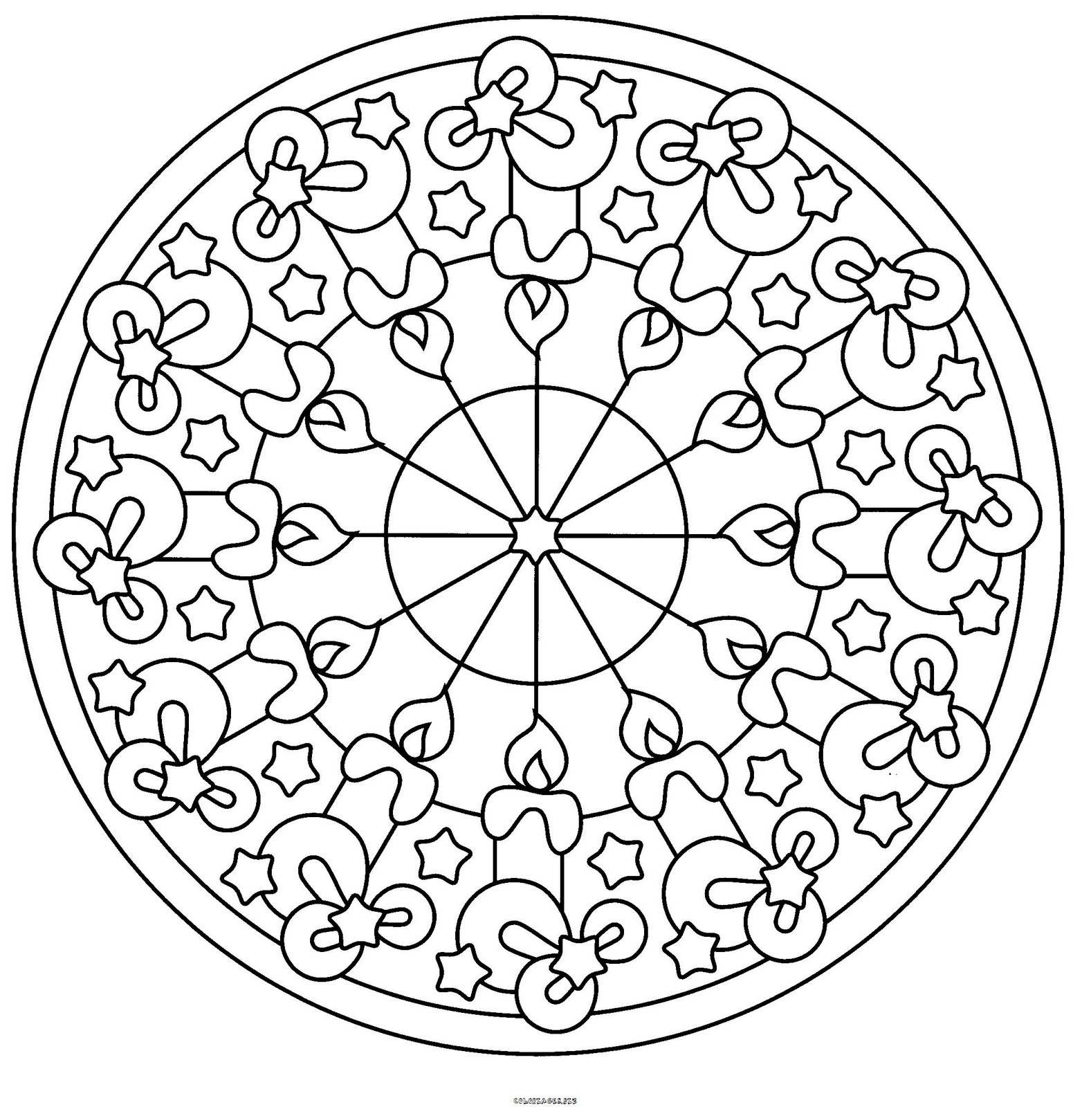 Coloring page: Christmas (Holidays and Special occasions) #54898 - Free Printable Coloring Pages