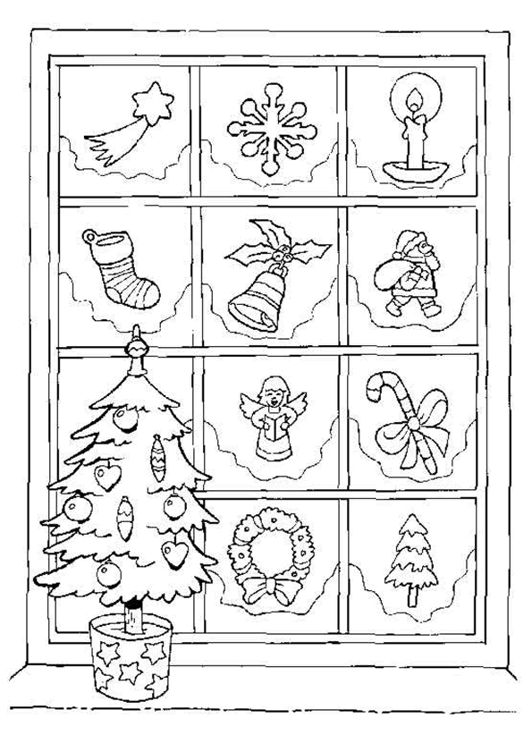 Coloring page: Christmas (Holidays and Special occasions) #54946 - Free Printable Coloring Pages