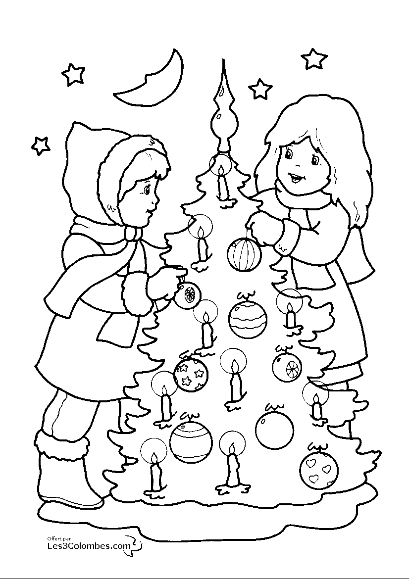 Coloring page: Christmas (Holidays and Special occasions) #55000 - Free Printable Coloring Pages