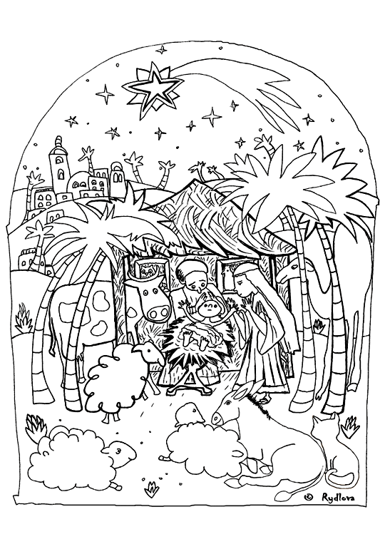 Coloring page: Christmas (Holidays and Special occasions) #55073 - Free Printable Coloring Pages