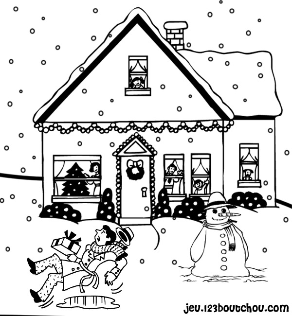 Coloring page: Christmas (Holidays and Special occasions) #55091 - Free Printable Coloring Pages