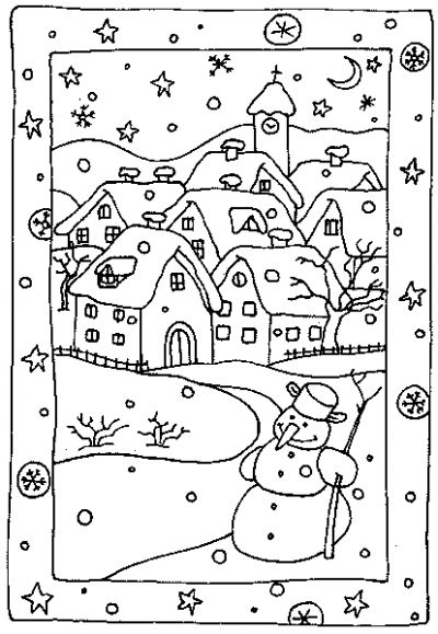 Coloring page: Christmas (Holidays and Special occasions) #55122 - Free Printable Coloring Pages