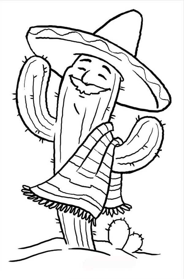 Coloring page: Cinco de Mayo (Holidays and Special occasions) #59962 - Free Printable Coloring Pages