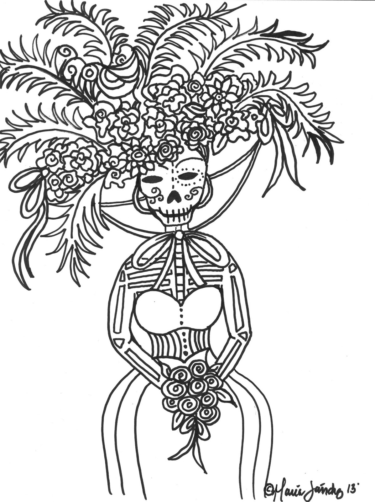 coloring-page-day-of-the-dead-60148-holidays-and-special-occasions