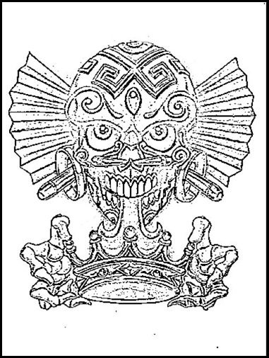 Coloring page: Day of the Dead (Holidays and Special occasions) #60187 - Free Printable Coloring Pages