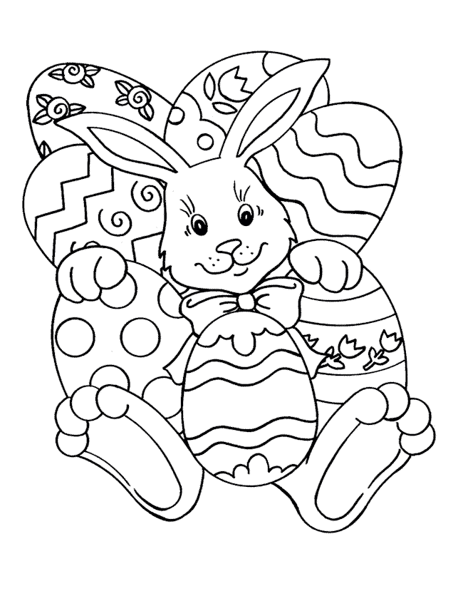 Coloring page: Easter (Holidays and Special occasions) #54352 - Free Printable Coloring Pages
