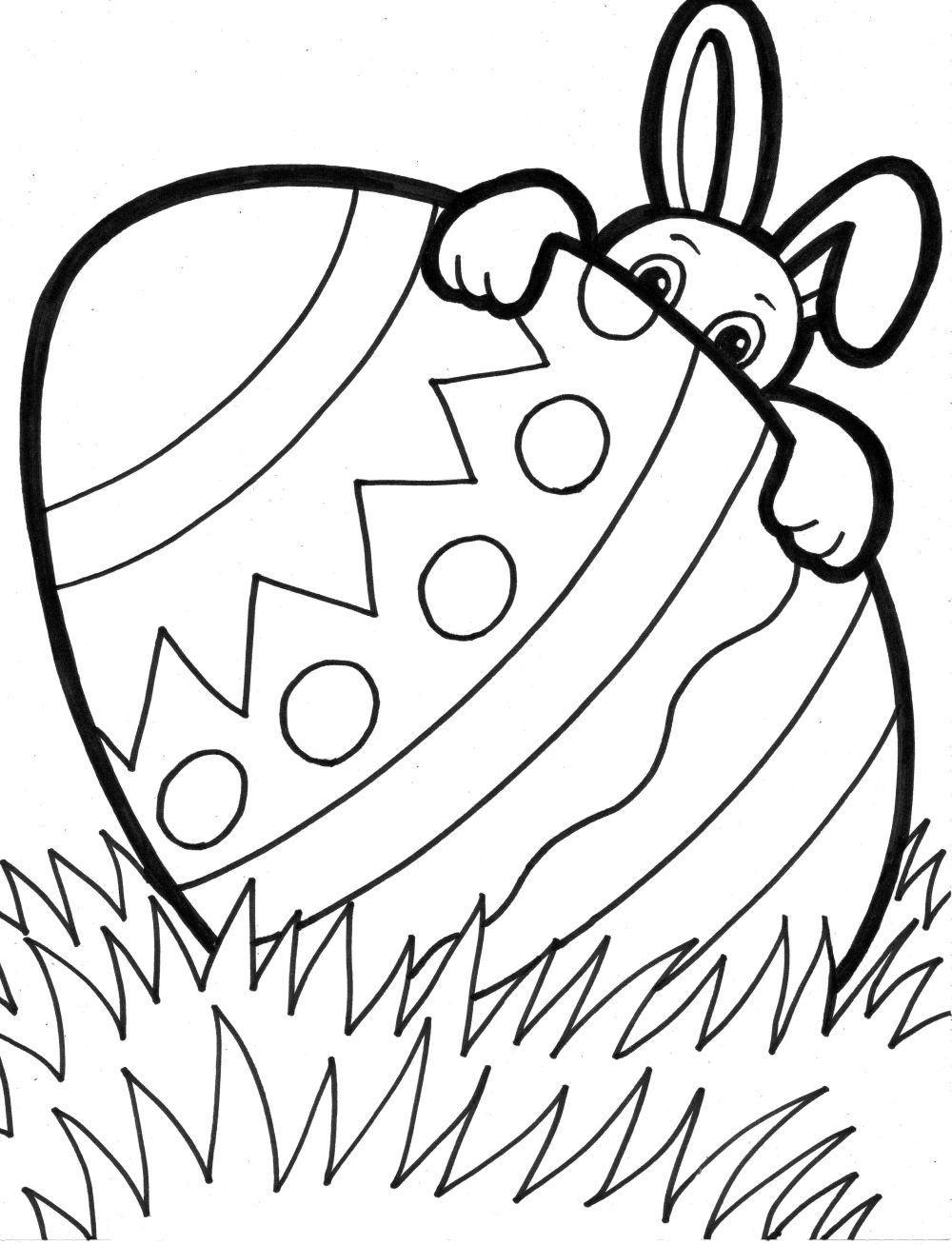 Coloring page: Easter (Holidays and Special occasions) #54362 - Free Printable Coloring Pages