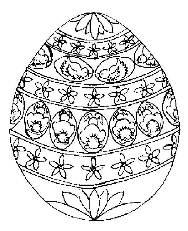 Coloring page: Easter (Holidays and Special occasions) #54384 - Free Printable Coloring Pages
