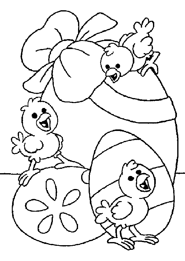 Coloring page: Easter (Holidays and Special occasions) #54386 - Free Printable Coloring Pages