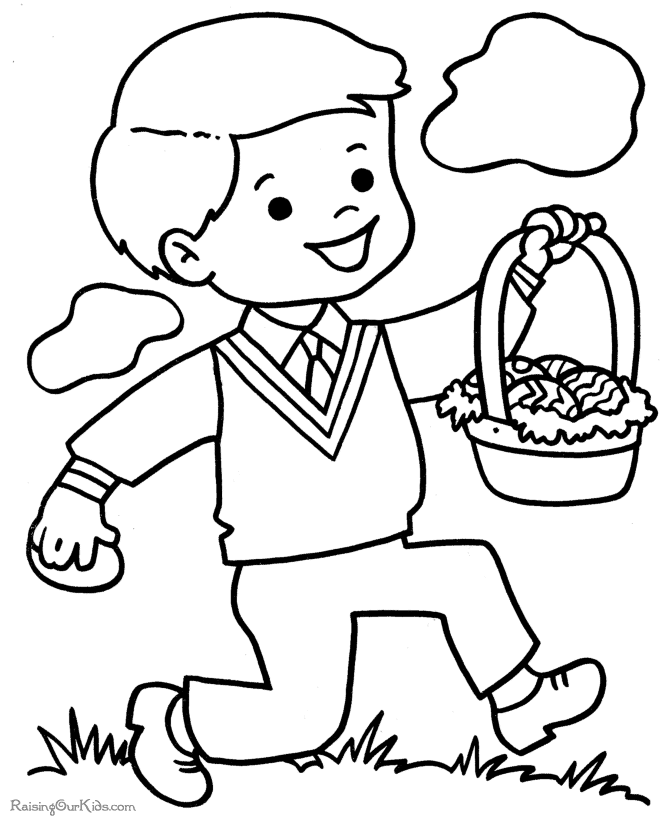 Coloring page: Easter (Holidays and Special occasions) #54392 - Free Printable Coloring Pages