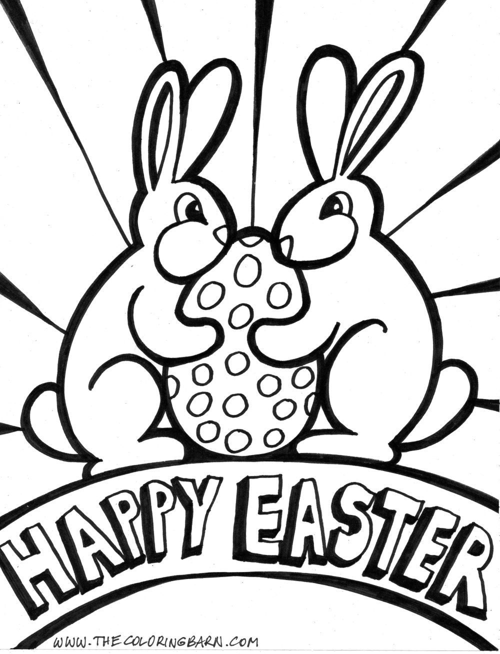 Coloring page: Easter (Holidays and Special occasions) #54396 - Free Printable Coloring Pages