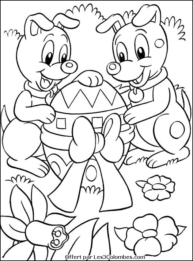 Coloring page: Easter (Holidays and Special occasions) #54405 - Free Printable Coloring Pages