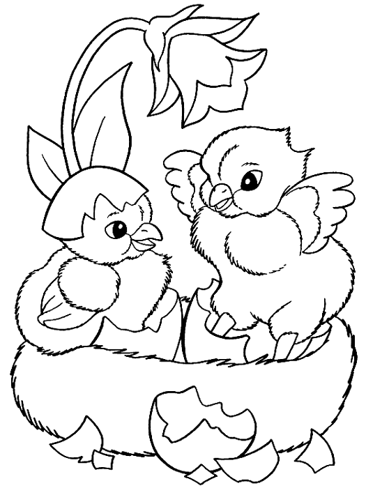 Coloring page: Easter (Holidays and Special occasions) #54408 - Free Printable Coloring Pages