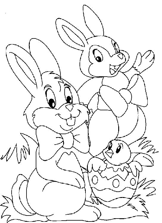 Coloring page: Easter (Holidays and Special occasions) #54425 - Free Printable Coloring Pages