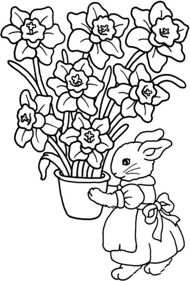 Coloring page: Easter (Holidays and Special occasions) #54458 - Free Printable Coloring Pages