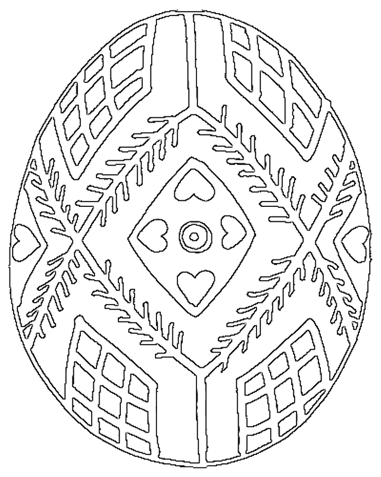 Coloring page: Easter (Holidays and Special occasions) #54491 - Free Printable Coloring Pages