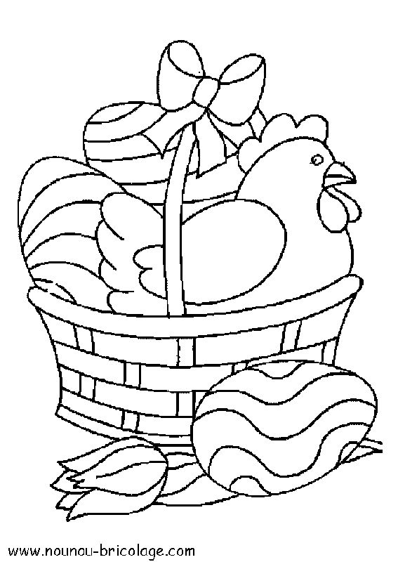 Coloring page: Easter (Holidays and Special occasions) #54516 - Free Printable Coloring Pages