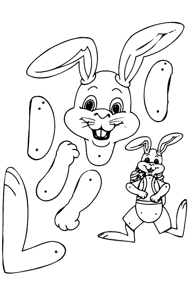 Coloring page: Easter (Holidays and Special occasions) #54527 - Free Printable Coloring Pages