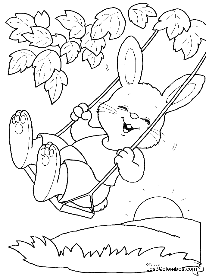 Coloring page: Easter (Holidays and Special occasions) #54531 - Free Printable Coloring Pages