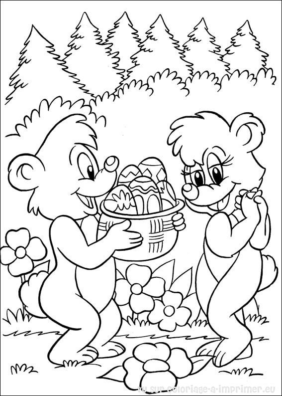 Coloring page: Easter (Holidays and Special occasions) #54534 - Free Printable Coloring Pages