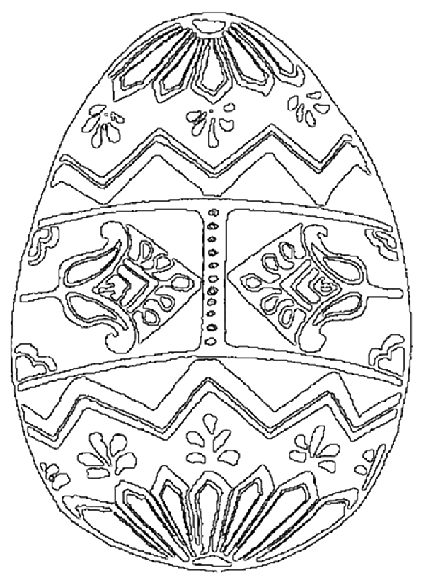 Coloring page: Easter (Holidays and Special occasions) #54540 - Free Printable Coloring Pages