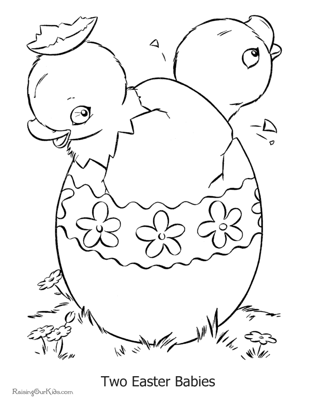 Coloring page: Easter (Holidays and Special occasions) #54551 - Free Printable Coloring Pages