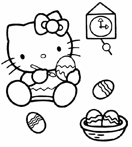 Coloring page: Easter (Holidays and Special occasions) #54594 - Free Printable Coloring Pages