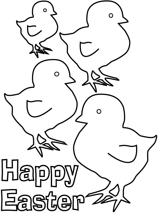 Coloring page: Easter (Holidays and Special occasions) #54605 - Free Printable Coloring Pages