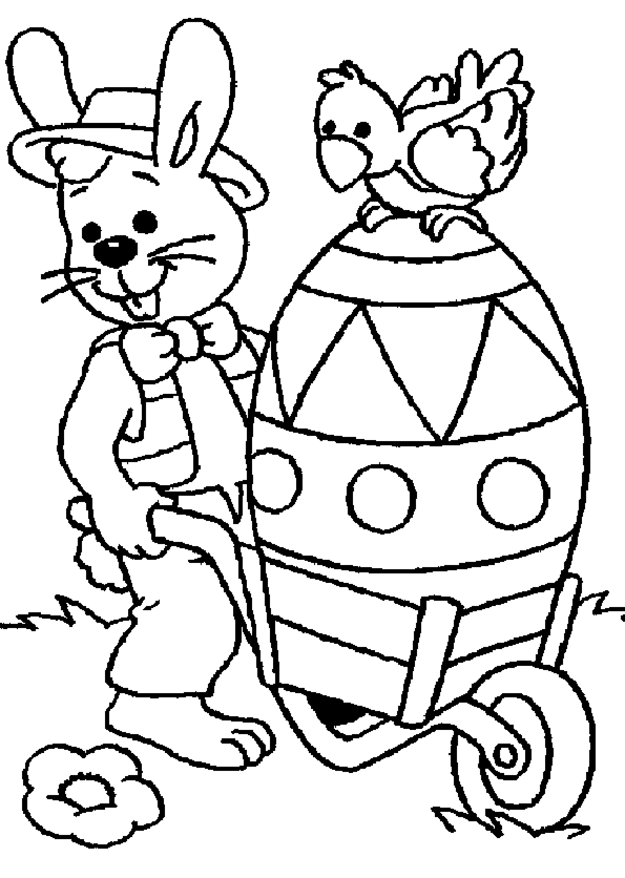 Coloring page: Easter (Holidays and Special occasions) #54643 - Free Printable Coloring Pages