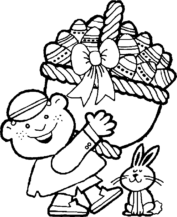 Coloring page: Easter (Holidays and Special occasions) #54647 - Free Printable Coloring Pages