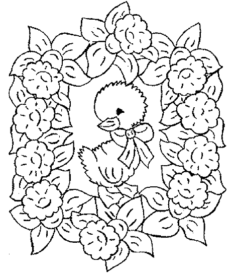 Coloring page: Easter (Holidays and Special occasions) #54658 - Free Printable Coloring Pages