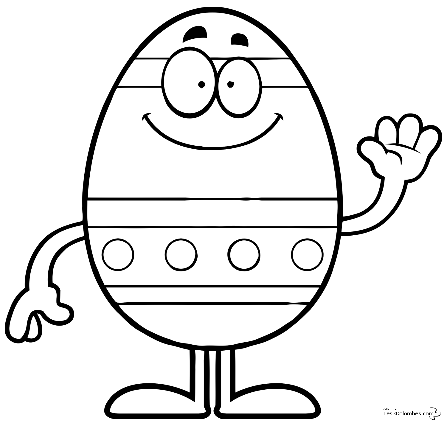 Coloring page: Easter (Holidays and Special occasions) #54667 - Free Printable Coloring Pages