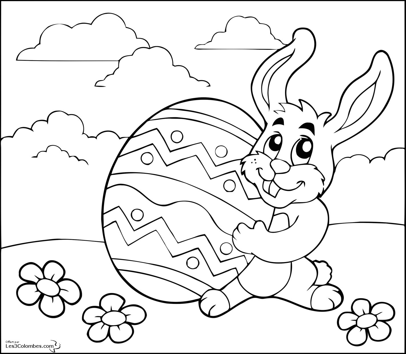 Coloring page: Easter (Holidays and Special occasions) #54669 - Free Printable Coloring Pages