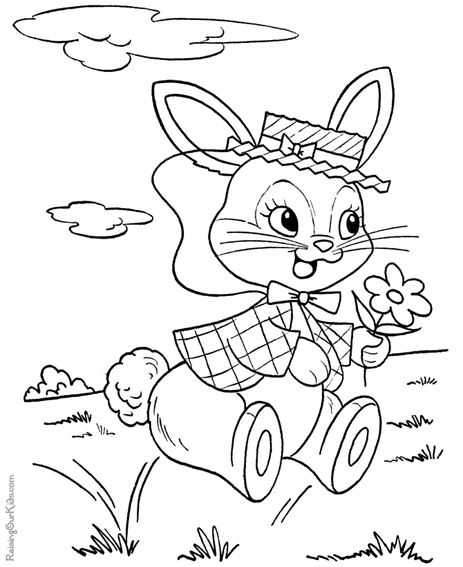 Coloring page: Easter (Holidays and Special occasions) #54675 - Free Printable Coloring Pages