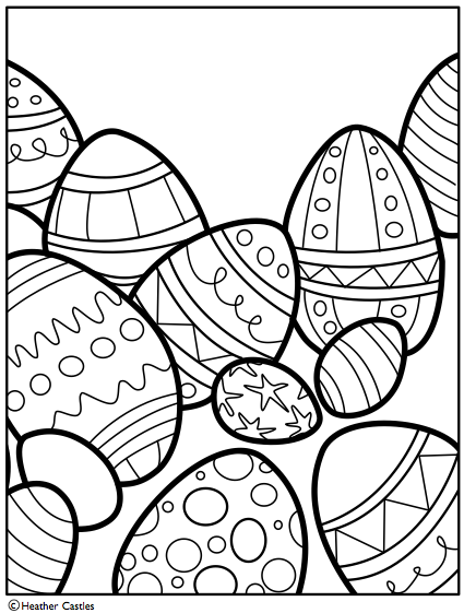 Coloring page: Easter (Holidays and Special occasions) #54683 - Free Printable Coloring Pages
