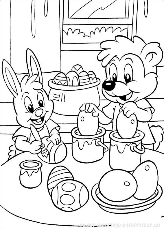 Coloring page: Easter (Holidays and Special occasions) #54700 - Free Printable Coloring Pages