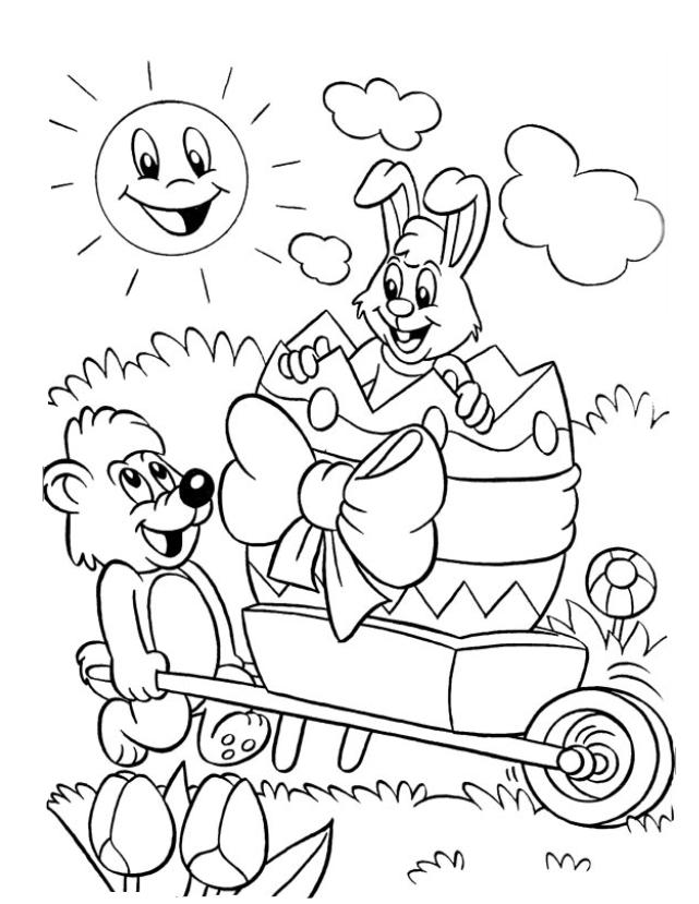 Coloring page: Easter (Holidays and Special occasions) #54703 - Free Printable Coloring Pages