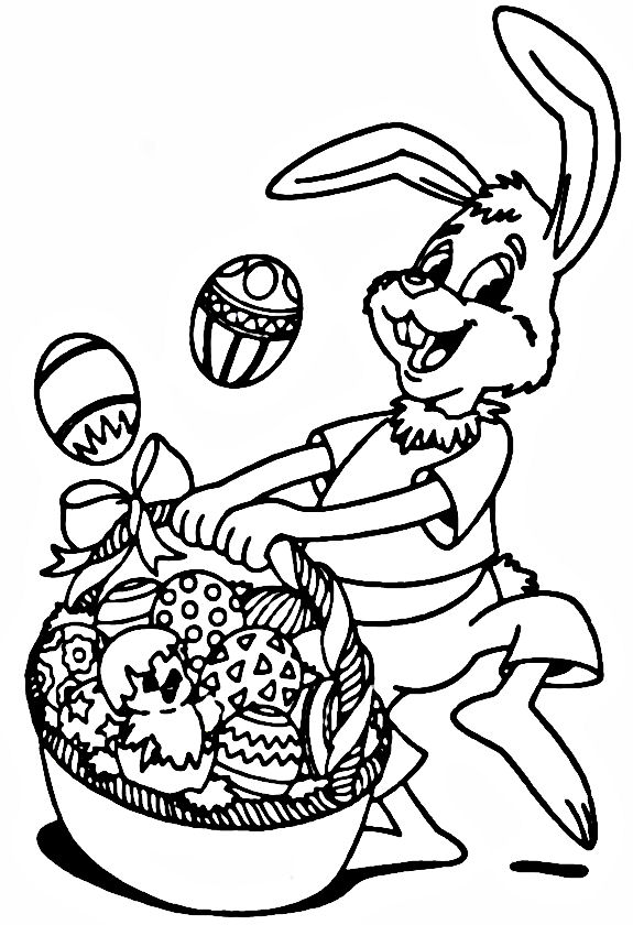 Coloring page: Easter (Holidays and Special occasions) #54722 - Free Printable Coloring Pages