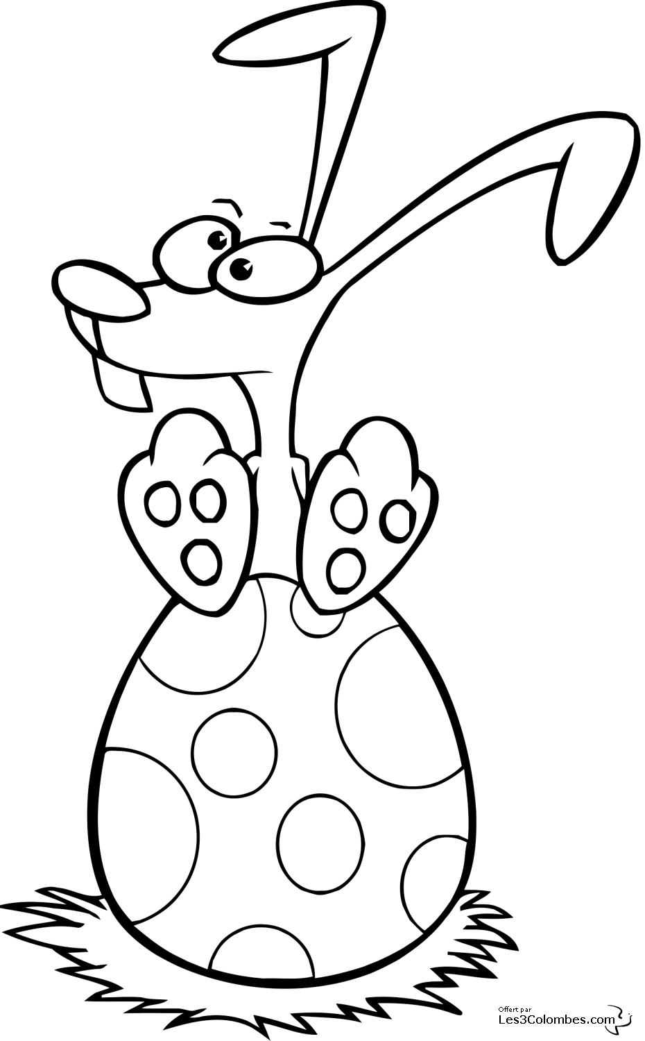 Coloring page: Easter (Holidays and Special occasions) #54741 - Free Printable Coloring Pages