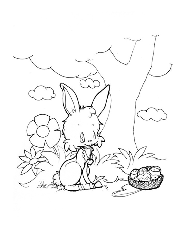 Coloring page: Easter (Holidays and Special occasions) #54744 - Free Printable Coloring Pages