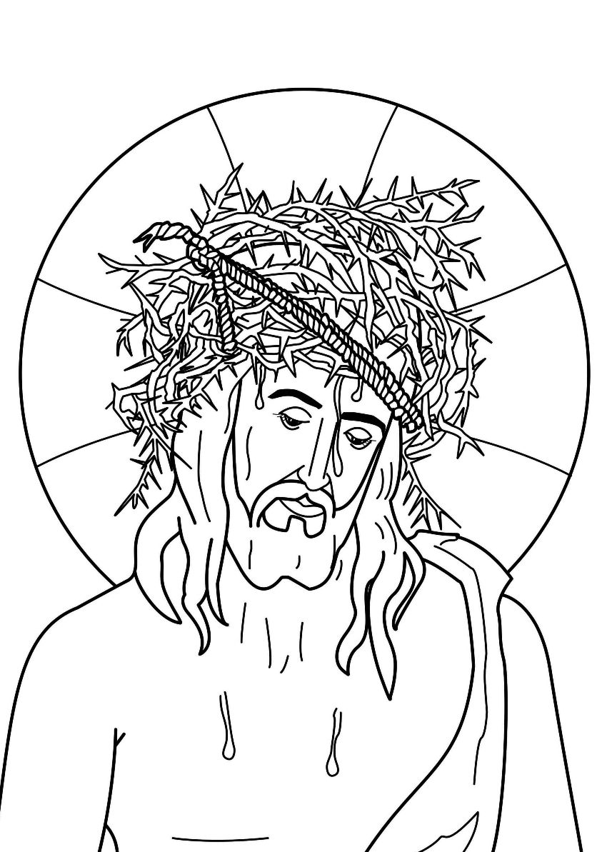 Coloring page: Good Friday (Holidays and Special occasions) #61018 - Free Printable Coloring Pages