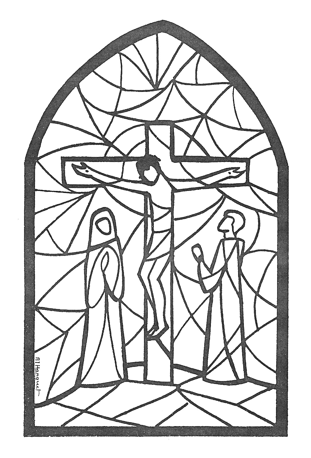 Coloring page: Good Friday (Holidays and Special occasions) #61025 - Free Printable Coloring Pages