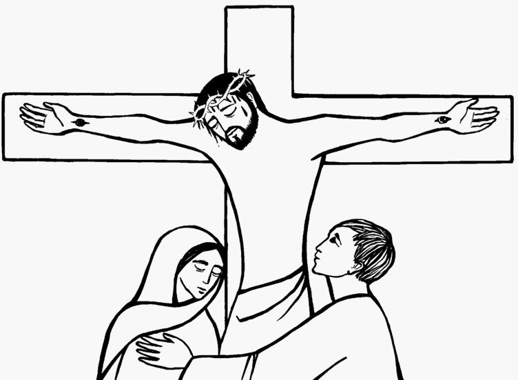 Coloring page: Good Friday (Holidays and Special occasions) #61042 - Free Printable Coloring Pages