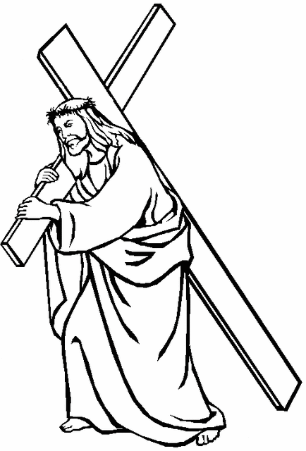 Coloring page: Good Friday (Holidays and Special occasions) #61043 - Free Printable Coloring Pages