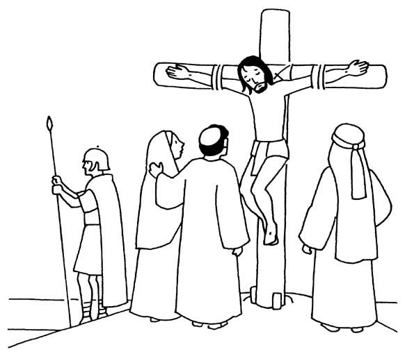Coloring page: Good Friday (Holidays and Special occasions) #61058 - Free Printable Coloring Pages