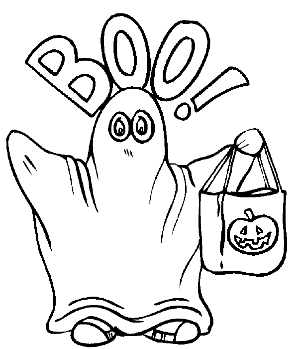 Coloring page: Halloween (Holidays and Special occasions) #55147 - Free Printable Coloring Pages