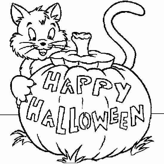 Coloring page: Halloween (Holidays and Special occasions) #55150 - Free Printable Coloring Pages