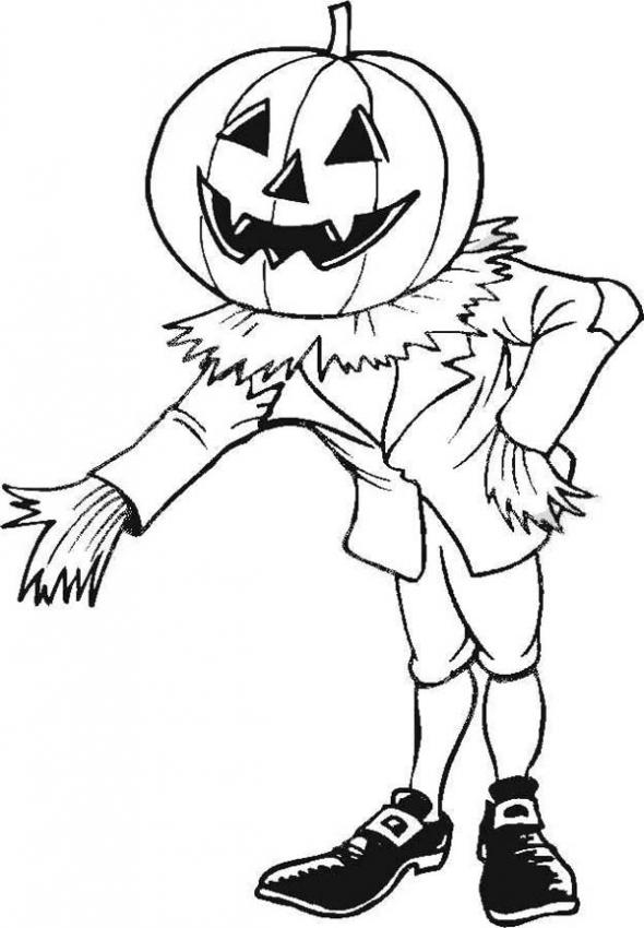 Coloring page: Halloween (Holidays and Special occasions) #55157 - Free Printable Coloring Pages