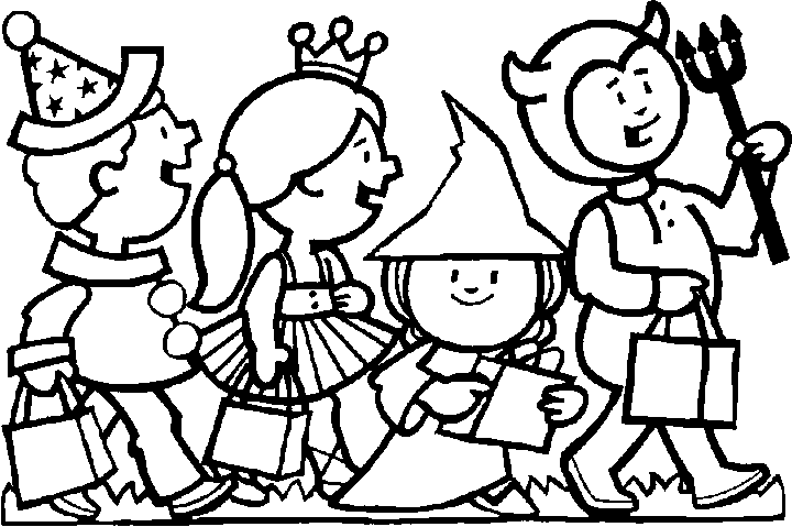Coloring page: Halloween (Holidays and Special occasions) #55158 - Free Printable Coloring Pages