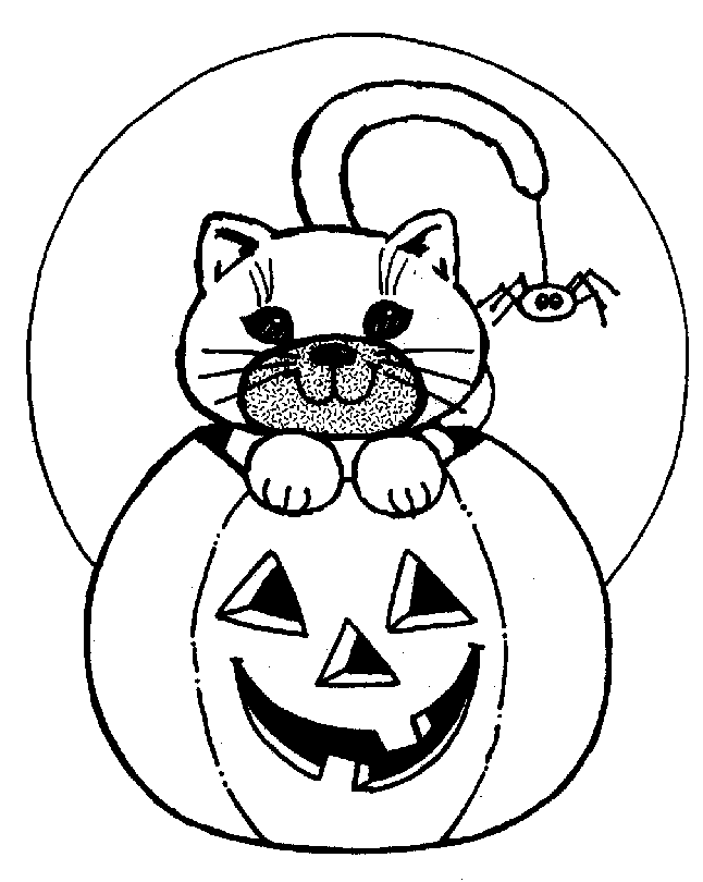 Coloring page: Halloween (Holidays and Special occasions) #55179 - Free Printable Coloring Pages